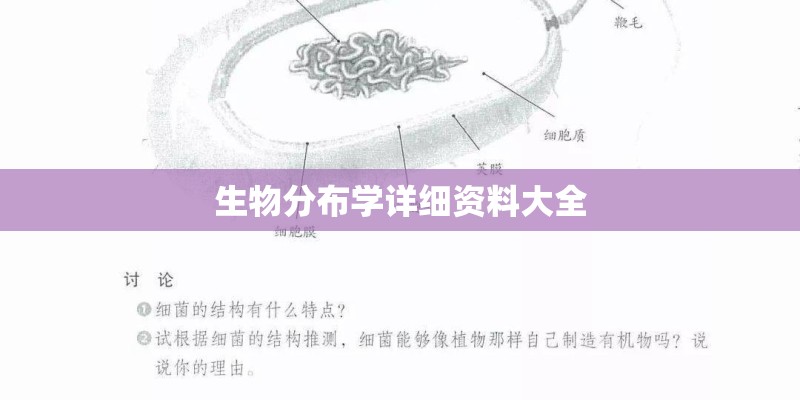 生物分布学详细资料大全