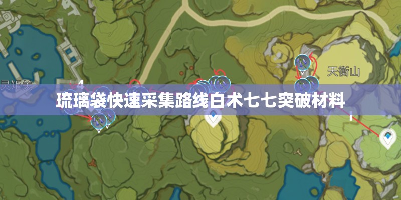 琉璃袋快速采集路线白术七七突破材料 琉璃袋快速采集路线白术七七突破材料