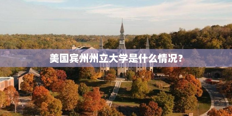 美国宾州州立大学是什么情况? 美国宾州州立大学是什么情况?