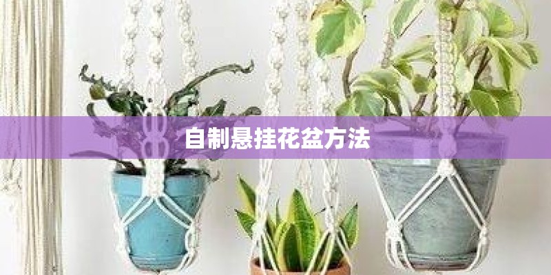 自制悬挂花盆方法