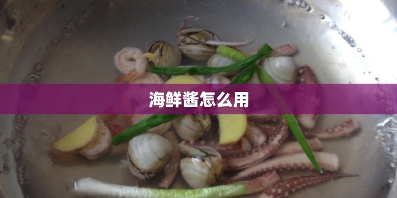 海鲜酱怎么用