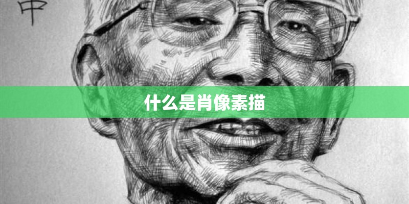 什么是肖像素描