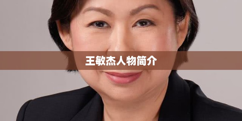 王敏杰人物简介