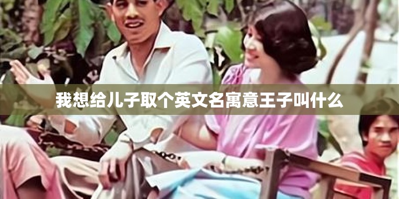 我想给儿子取个英文名寓意王子叫什么