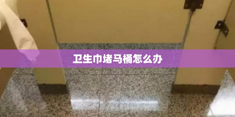 卫生巾堵马桶怎么办